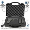 Cedar Mill Fine Firearms TSA Approved Gun Case - Gun Carry-on Bag for Handgun & 9mm Pistol, Revolver - Airline Approved Hard Case - Travel Pistol Carrying Bag (12.3 x 10.5) view 4