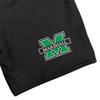 Campus Lab Marshall University Mens Sweat Shorts, Primary Logo, Black, Medium view 2