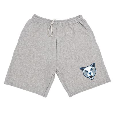 Campus Lab Daemen College Mens Sweat Shorts, Primary Logo, Athletic Heather, Medium