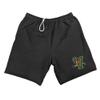 Campus Lab University of Vermont Mens Sweat Shorts Primary Logo, Black, Large view 1