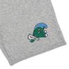 Campus Lab Tulane University Mens Sweat Shorts Primary Logo, Athletic Heather, Medium view 2