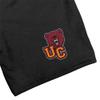 Campus Lab Ursinus College Mens Sweat Shorts, Primary Logo, Black, 2X-Large view 2