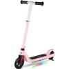 Caroma Electric Scooter for Kids Ages 6-8, Kick-Start Boost Kids Scooters for Boys/Girls, Max 6 Miles & 10 MPH, Electric Kick Scooter with Adjustable Height & Deck Lights, 120W view 1