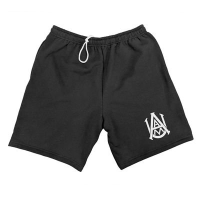 Campus Lab Alabama A&M University Mens Sweat Shorts Primary Logo, Black, Large