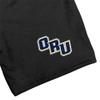Campus Lab Oral Roberts University Mens Sweat Shorts Primary Logo, Black, X-Large view 2