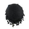Gturytr Turban for Men Vintage Twist Head Wraps Durag Satin Lined Halo Turban for Women Modal and Satin Scarf Tie (White, m) view 3