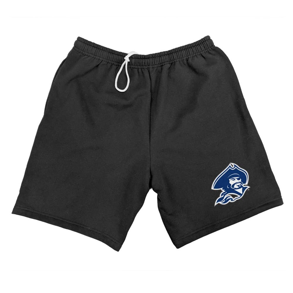 Campus Lab Blinn College Mens Sweat Shorts Primary Logo, Black, 2X-Large