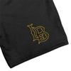 Campus Lab California State University, Long Beach Mens Sweat Shorts Primary Logo, Black, X-Large view 2