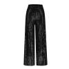 Sequin Pants for Women High Waist Palazzo Pants Long Culottes Glitter Wide Leg Pants Bling Party Clubwear Trousers view 4