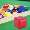 Mini AluminumTip Chalk Holder, and Magnetized, Detachable, LubricatesTip, for Billiard Lovers (Red) Chalk Holder for Billiards view 3