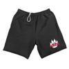North Dakota State College of Science Mens Sweat Shorts, Primary Logo, Black, Medium view 1