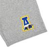 Campus Lab University of Alaska, Fairbanks Mens Sweat Shorts Primary Logo, Athletic Heather, Medium view 2