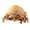 Gturytr Turban for Men Vintage Twist Head Wraps Durag Satin Lined Halo Turban for Women Modal and Satin Scarf Tie (Khaki, m) view 1