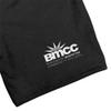 Borough of Manhattan Community College Mens Sweat Shorts Primary Logo, Black, 2X-Large view 2