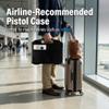 Cedar Mill Fine Firearms TSA Approved Gun Case - Gun Carry-on Bag for Handgun & 9mm Pistol, Revolver - Airline Approved Hard Case - Travel Pistol Carrying Bag (12.3 x 10.5) view 2