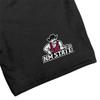 Campus Lab New Mexico State University Mens Sweat Shorts Primary Logo, Black, 2X-Large view 2