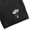 Northern Arizona University Mens Sweat Shorts, Primary Logo, Black, Small view 2