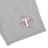 Campus Lab Texas Southern University Mens Sweat Shorts Primary Logo, Athletic Heather, Small view 2