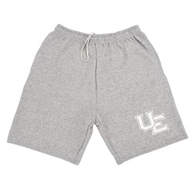 Campus Lab University of Evansville Mens Sweat Shorts Primary Logo, Athletic Heather, 2X-Large