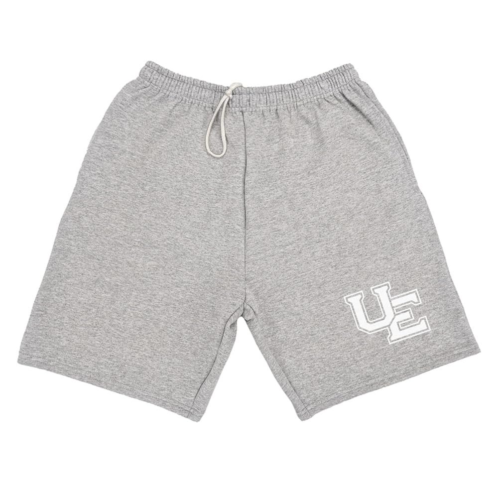 Campus Lab University of Evansville Mens Sweat Shorts Primary Logo, Athletic Heather, 2X-Large