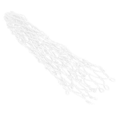 Pool Mesh Bag, Durable 6 Piece Set Long Lasting for Billiards Accessories White for Pool Players Home Clubs Tournaments