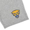 Campus Lab University of Pittsburgh Mens Sweat Shorts, Primary Logo, Athletic Heather, Small view 2