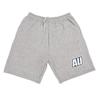 Campus Lab Averett University Mens Sweat Shorts, Primary Logo, Athletic Heather, Small