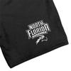 University of North Florida Mens Sweat Shorts Primary Logo, Black, Small view 2
