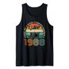 36 Year Old Vintage June 1988 36th Birthday Retro Tank Top view 1