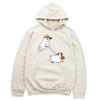 Ghost Dog Sweatshirt for Women, Funny Halloween Sweater, Cute Ghost Dog Outfit, Flying Ghost Long sleeves, Cute Unisex Halloween Top view 2