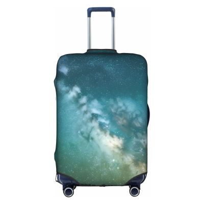 Starry Night Sky Deep Outer Space Stylish Luggage Cover:The Ultimate Travel Accessory,Fashionable Suitcase Protector