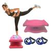 Balance Board, High Intensity Coordination Training,Yoga Fitness Board, Pilates Fitness Equipment, Non-Slip Balance Step Board Home Use (Black) view 2