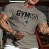 Gymish Workout Shirts for Men V2, Motivational Gym Lifting T-Shirt (XXL, Gymish V2 WarmGrey) view 2