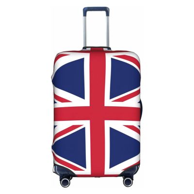Uk Flag Stylish Luggage Cover:The Ultimate Travel Accessory,Fashionable Suitcase Protector