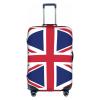Uk Flag Stylish Luggage Cover:The Ultimate Travel Accessory,Fashionable Suitcase Protector view 1