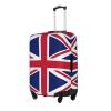 Uk Flag Stylish Luggage Cover:The Ultimate Travel Accessory,Fashionable Suitcase Protector view 2