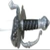 86 cm Length || Full Tang Zorro Sword || 440 Forged Steel Rapier Sword || Zorro Rapier with Scabbard || Fan Merchandise || Movie-Inspired || Collectible Tool || Gift. view 4