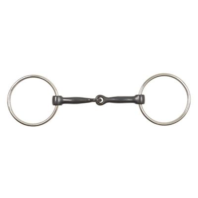 Schneiders O-Ring Horse Snaffle 7/16" Sweet Iron| Ideal for Bending and Balance Training | Traditional O-Ring Style | Stainless Steel Rings | 5" Mouthpiece, 7/16" Diameter