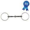 Schneiders O-Ring Horse Snaffle 7/16" Sweet Iron| Ideal for Bending and Balance Training | Traditional O-Ring Style | Stainless Steel Rings | 5" Mouthpiece, 7/16" Diameter view 2