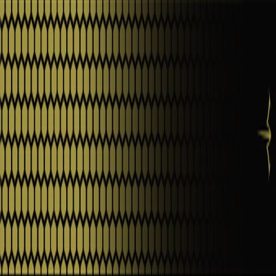 White Water Archery Metallic Gold Background Honeycomb Black Fade Arrow Wraps 15 Pc Pack Choose Length Width (5" Length- 1.25 Width)
