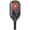 Vulcan | V350 Elongated Pickleball Paddle | Hybrid Performance | Polypropylene Core - Carbon Fiber Surface | Red view 1
