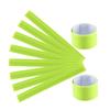 BESPORTBLE 12pcs Reflective Wristband Slap Bands Glow Dark Safety Armband for Jogging Hiking Men Women view 1