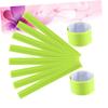 BESPORTBLE 12pcs Reflective Wristband Slap Bands Glow Dark Safety Armband for Jogging Hiking Men Women view 4