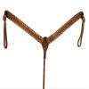 Showman Argentina Cow Leather Buckstitch Breast Collar view 2