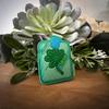 Saspatch Lucky Seven Leaf Clover PVC Morale Patch | Hook & Loop Backing view 4