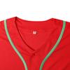 TKJPYWYH Blank Baseball Jersey Button Down Shirts,Men's Hip Hop Plain Short Sleeve Sports T Shirts S-3XL (#Red,Mediuml) view 4