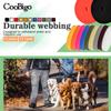 CooBigo Polypropylene Webbing Strap 3/4" Durable Poly Strapping 12 Yards 3/4 inch Wide Webbing Strap for Backbag,Pool Solar Cover,DIY Crafting,Pet Collar,Outdoor Gear view 3