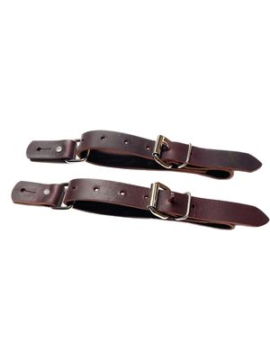 Rowdy Rowels Adult Bull Riding Spur Straps Latigo Leather