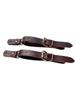 Rowdy Rowels Adult Bull Riding Spur Straps Latigo Leather view 1