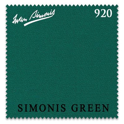 Iwan Simonis 920 Pool Billiard Table Cloth - Authorized Dealer (9 ft, Simonis Green)